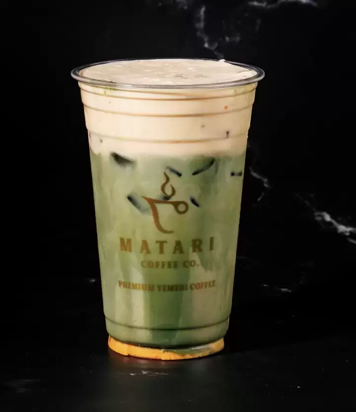 Iced Mango Matcha